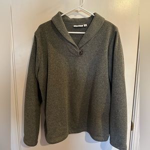 Croft&Borrow Dress Grey Sweater, Large